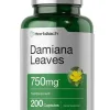 Damiana Leaf 750mg - 200 Capsules